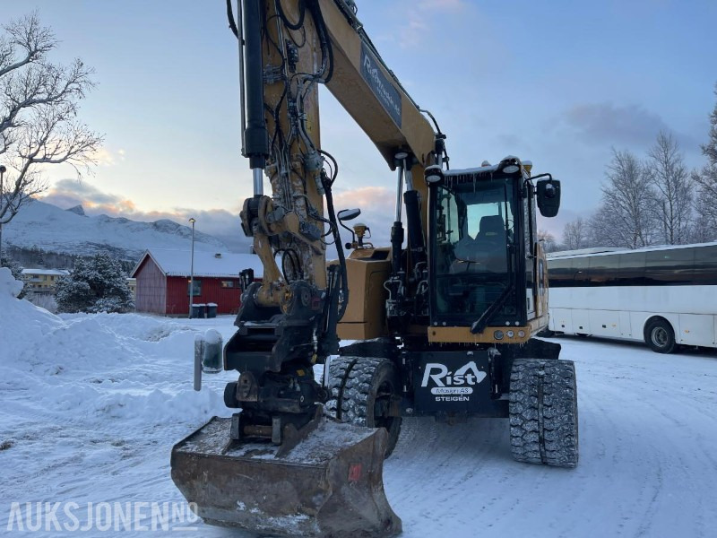 حفارة 2019 Cat M314F Hjulgraver, 4840 timer, Tiltrotator, S60, maskinstyring, sertifisert til Juli 2026: صورة 10 حفارة 2019 Cat M314F Hjulgraver, 4840 timer, Tiltrotator, S60, maskinstyring, sertifisert til Juli 2026: صورة 10
