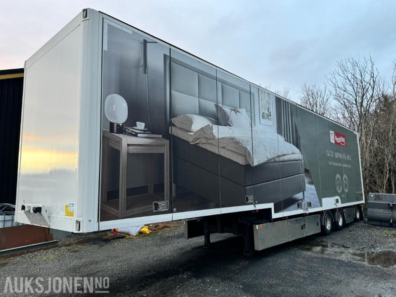 2019 Ekeri Jumbo skaptralle - Hevbar lem til scene - Nylig Eu godkjent - عربة مقطورة: صورة 1 2019 Ekeri Jumbo skaptralle - Hevbar lem til scene - Nylig Eu godkjent - عربة مقطورة: صورة 1