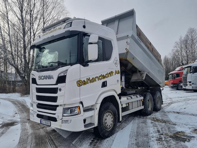 شاحنة قلاب 2019 Scania R 580 tippbil nylig EU-godkjent: صورة 1