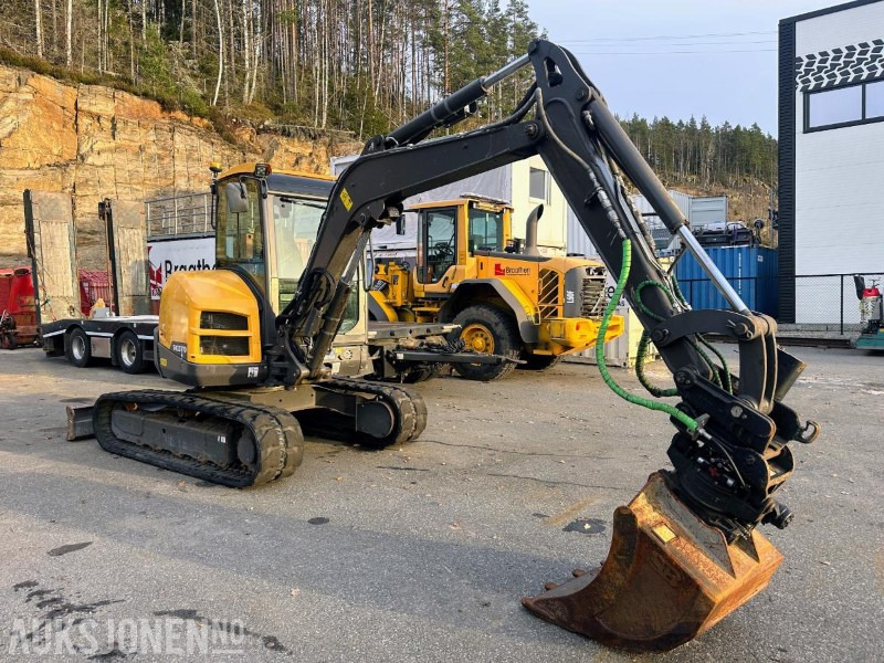 2019 VOLVO ECR50D MINIGRAVER 5 TONN STEELWRIST TILTROTATOR S40 1945 TIMER - حفارة مُصَّغرة: صورة 2 2019 VOLVO ECR50D MINIGRAVER 5 TONN STEELWRIST TILTROTATOR S40 1945 TIMER - حفارة مُصَّغرة: صورة 2