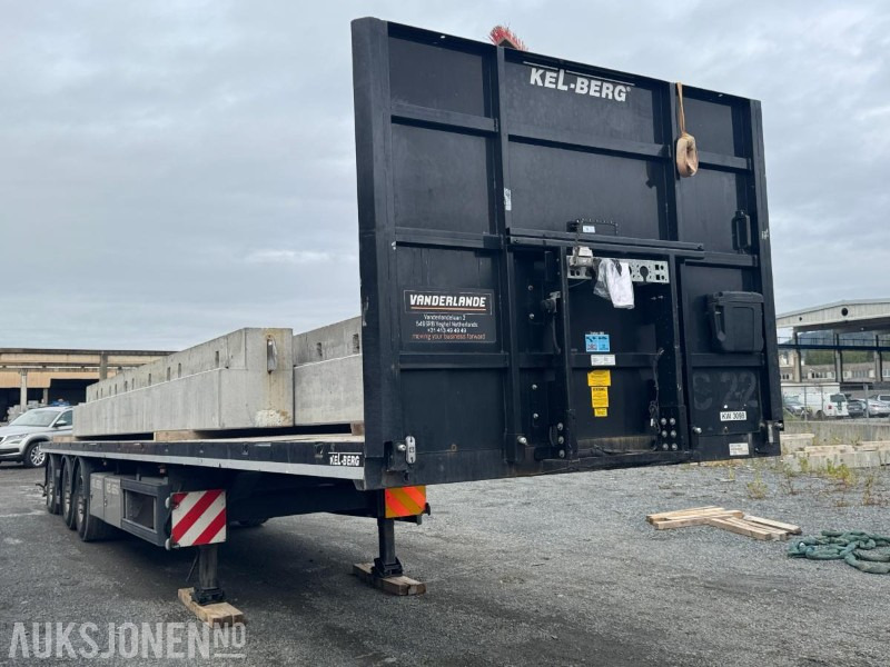2020 Kel-Berg retthenger / 36720 kg nyttelast / 54 224 km - نصف مقطورة مسطحة: صورة 5 2020 Kel-Berg retthenger / 36720 kg nyttelast / 54 224 km - نصف مقطورة مسطحة: صورة 5