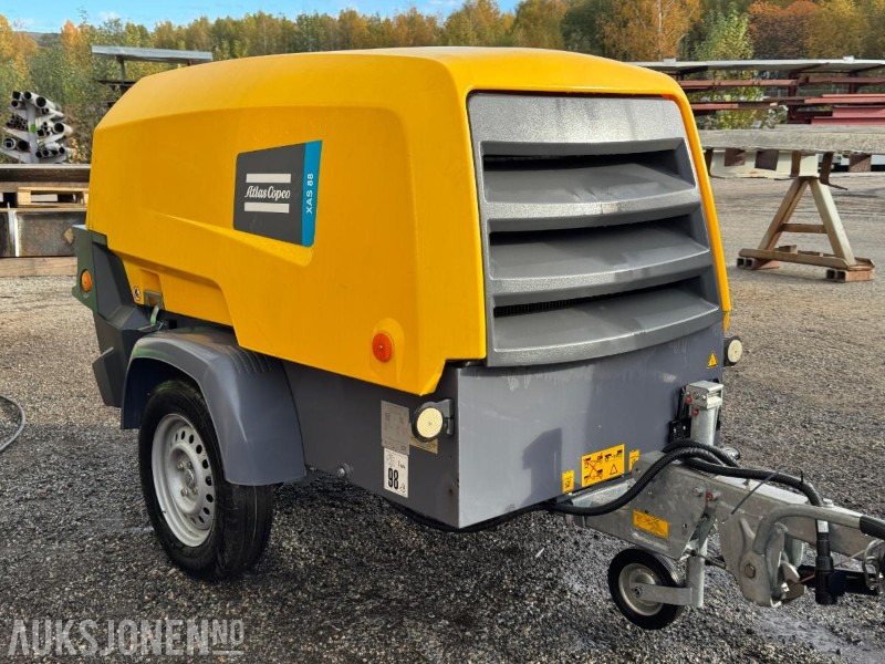 2021 Atlas Copco XAS88 kompressor - معدات صناعية: صورة 5 2021 Atlas Copco XAS88 kompressor - معدات صناعية: صورة 5