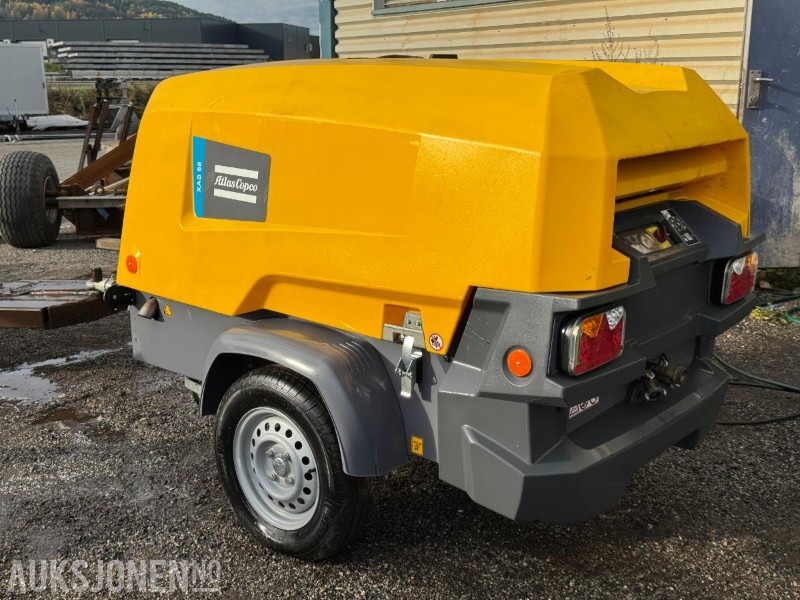 2021 Atlas Copco XAS88 kompressor - معدات صناعية: صورة 2 2021 Atlas Copco XAS88 kompressor - معدات صناعية: صورة 2