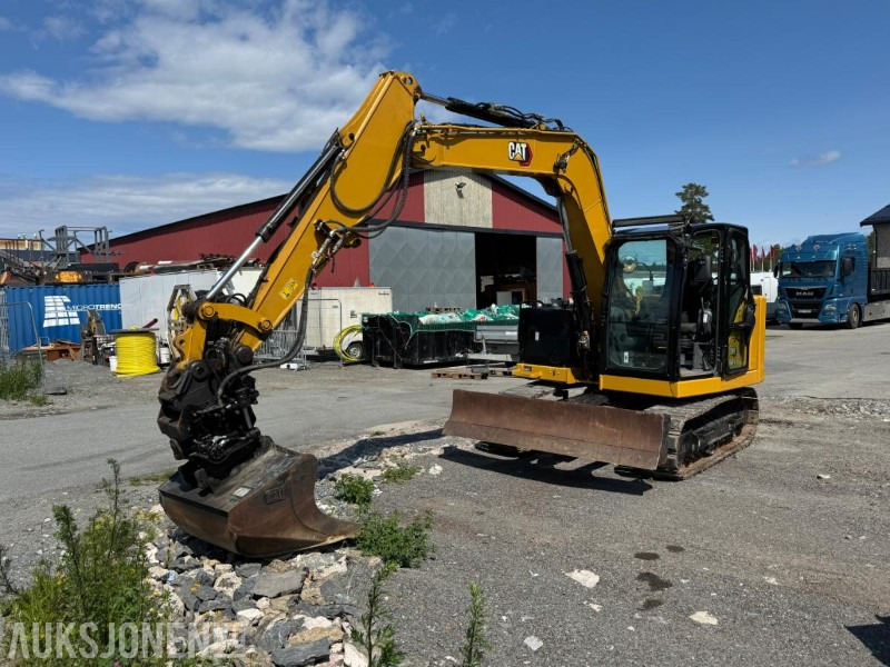 2021 Cat 307.5 gravemaskin med tiltrotator og sentralsmøring / 2 stk skuffer / årskontrollert - حفارة: صورة 1 2021 Cat 307.5 gravemaskin med tiltrotator og sentralsmøring / 2 stk skuffer / årskontrollert - حفارة: صورة 1