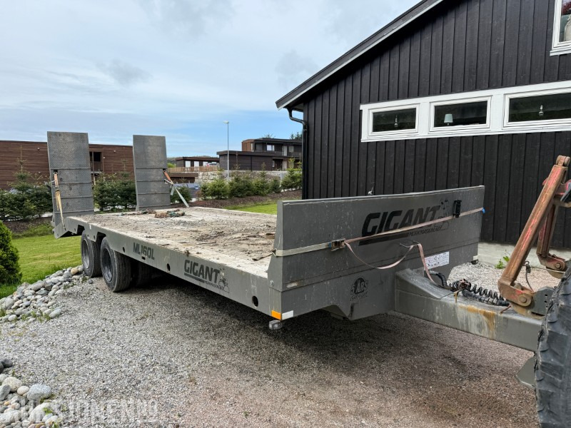 2021 Gigant ML-160 maskinhenger med kjørebroer - الآلات الزراعية: صورة 2 2021 Gigant ML-160 maskinhenger med kjørebroer - الآلات الزراعية: صورة 2