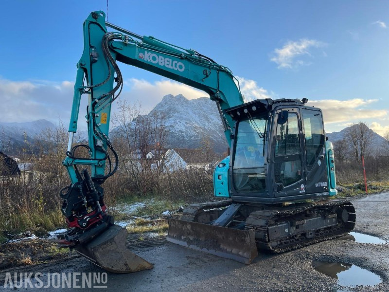 2021 Kobelco SK75SR-7 Gravemaskin med skjær, tiltrotator med gripekassett, nylig sertifisert, kun 2400 timer - حفارة: صورة 1 2021 Kobelco SK75SR-7 Gravemaskin med skjær, tiltrotator med gripekassett, nylig sertifisert, kun 2400 timer - حفارة: صورة 1