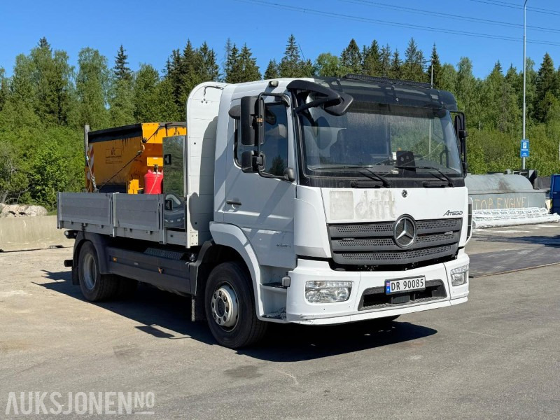 2021 Mercedes-Benz Atego 1530 lappebil/asfaltcontainer/hengsrød plan/adaptiv cruisecontrol/kamera - شاحنات مسطحة: صورة 3 2021 Mercedes-Benz Atego 1530 lappebil/asfaltcontainer/hengsrød plan/adaptiv cruisecontrol/kamera - شاحنات مسطحة: صورة 3