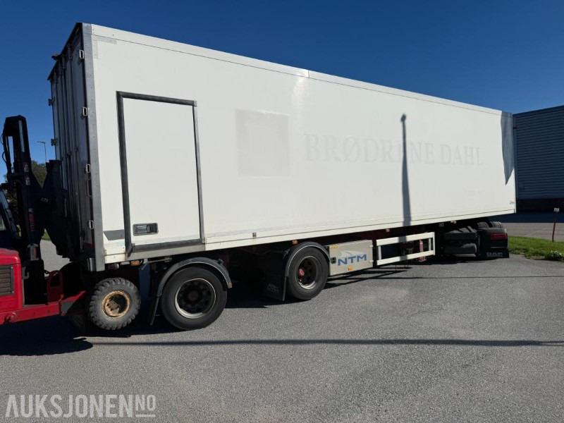 2021 NTM lukket skaptralle m/full sideåpning - 28 paller. - عربة مقطورة: صورة 1 2021 NTM lukket skaptralle m/full sideåpning - 28 paller. - عربة مقطورة: صورة 1