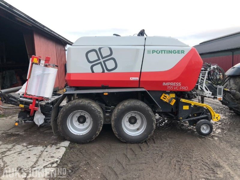 2021 Pøttinger Impress 155VC PRO Beltepresse - Rundballepresse - Sentralsmøring - Variabelt kammer inntil 160cm ball - 0 til 32kniver med twin blad - الآلات الزراعية: صورة 1 2021 Pøttinger Impress 155VC PRO Beltepresse - Rundballepresse - Sentralsmøring - Variabelt kammer inntil 160cm ball - 0 til 32kniver med twin blad - الآلات الزراعية: صورة 1