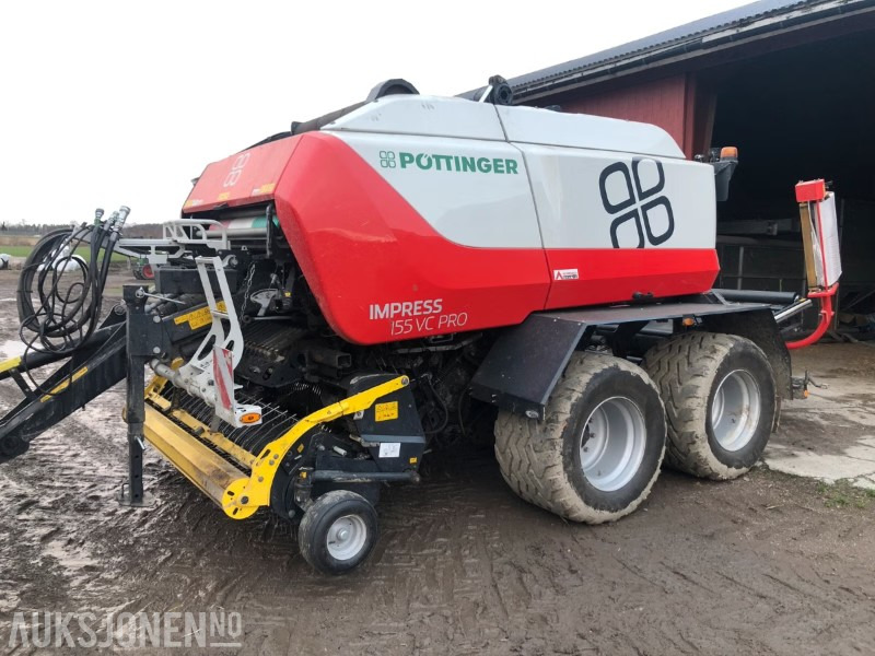 2021 Pøttinger Impress 155VC PRO Beltepresse - Rundballepresse - Sentralsmøring - Variabelt kammer inntil 160cm ball - 0 til 32kniver med twin blad - الآلات الزراعية: صورة 3 2021 Pøttinger Impress 155VC PRO Beltepresse - Rundballepresse - Sentralsmøring - Variabelt kammer inntil 160cm ball - 0 til 32kniver med twin blad - الآلات الزراعية: صورة 3