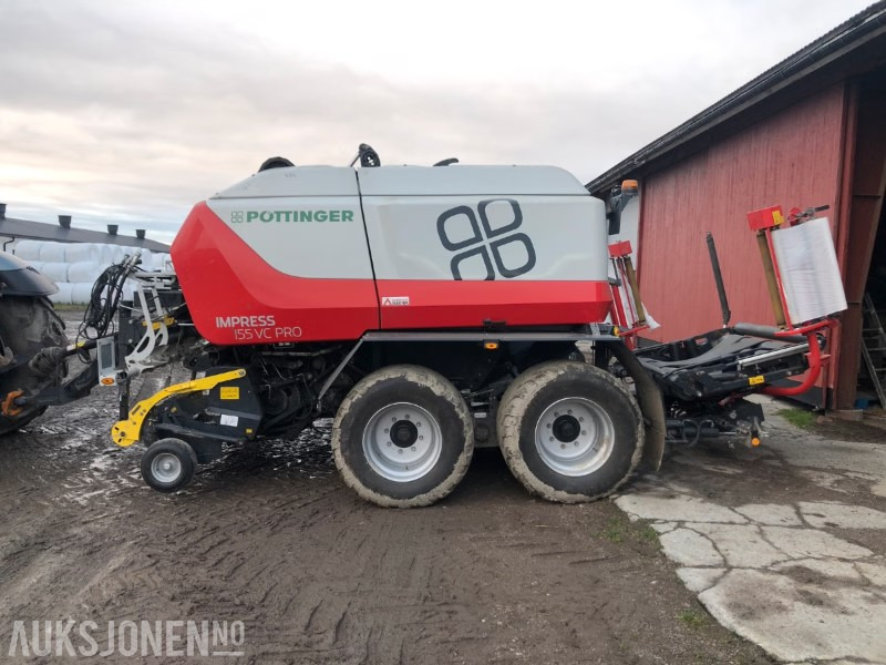 2021 Pøttinger Impress 155VC PRO Beltepresse - Rundballepresse - Sentralsmøring - Variabelt kammer inntil 160cm ball - 0 til 32kniver med twin blad - الآلات الزراعية: صورة 5 2021 Pøttinger Impress 155VC PRO Beltepresse - Rundballepresse - Sentralsmøring - Variabelt kammer inntil 160cm ball - 0 til 32kniver med twin blad - الآلات الزراعية: صورة 5