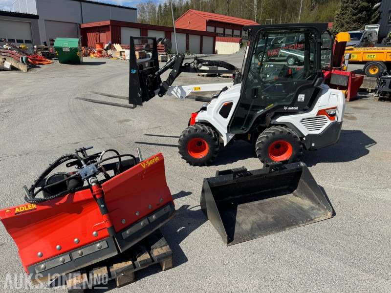 2022 Bobcat L23 kompaktlaster med skuffe, gafler og hydraulisksnøskjær - شيول صغير: صورة 2 2022 Bobcat L23 kompaktlaster med skuffe, gafler og hydraulisksnøskjær - شيول صغير: صورة 2