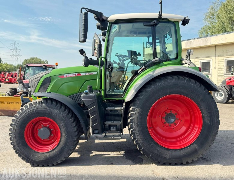 جرار 2022 Fendt 314 Vario DP 152 hk | serviceavtale | trinnløs girkasse | 12" FendtONE terminal | forakselfjæring | luftbrems: صورة 8