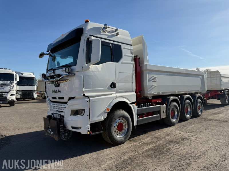 2022 MAN TGX 35.510 - Bil og henger. Grus og asfalt kasser - شاحنة قلاب: صورة 2 2022 MAN TGX 35.510 - Bil og henger. Grus og asfalt kasser - شاحنة قلاب: صورة 2