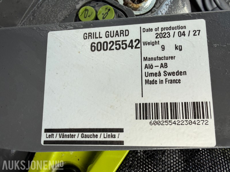 جرار 2023 Claas Arion 550, kun 759 timar - Quicke frontlaster (med vekt): صورة 44
