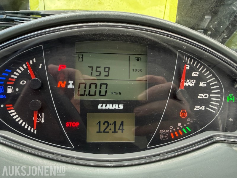 جرار 2023 Claas Arion 550, kun 759 timar - Quicke frontlaster (med vekt): صورة 31