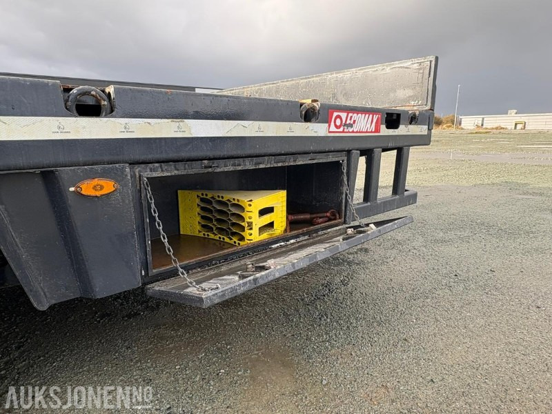مقطورة مسطحة منخفضة 2023 MS DORSE MSC30 MASKINHENGER MED 20800KG NYTTELAST / EUGODKJENT TIL 09.26: صورة 16