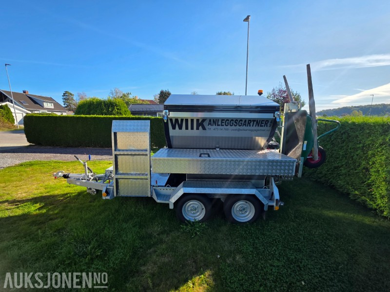 2024 Brian James Trailers A-Type asfalthenger med 2021 Svepac F 90A vibroplate 2.9kW, 2022 Honda EU22i strømaggregat og utstyr - معدات البناء: صورة 2 2024 Brian James Trailers A-Type asfalthenger med 2021 Svepac F 90A vibroplate 2.9kW, 2022 Honda EU22i strømaggregat og utstyr - معدات البناء: صورة 2