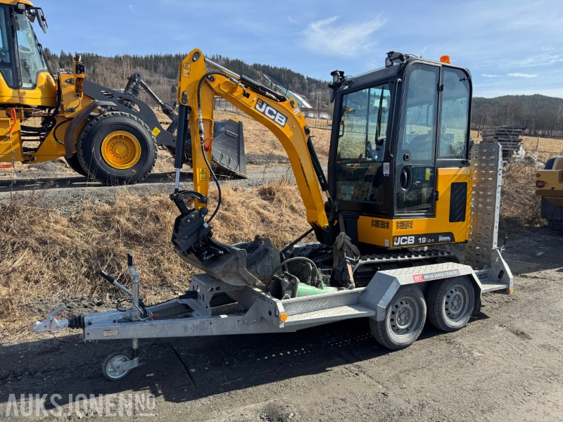 2024 JCB 19 C-1 MINIGRAVER, 3 SKUFFER, PIGGHAMMER, MASKINHENGER, KUN 200 TIMER, UTVIDET GARANTI - حفارة مُصَّغرة: صورة 2 2024 JCB 19 C-1 MINIGRAVER, 3 SKUFFER, PIGGHAMMER, MASKINHENGER, KUN 200 TIMER, UTVIDET GARANTI - حفارة مُصَّغرة: صورة 2