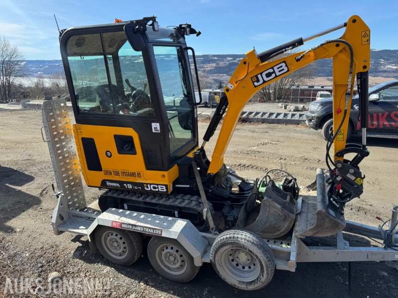 2024 JCB 19 C-1 MINIGRAVER, 3 SKUFFER, PIGGHAMMER, MASKINHENGER, KUN 200 TIMER, UTVIDET GARANTI - حفارة مُصَّغرة: صورة 4 2024 JCB 19 C-1 MINIGRAVER, 3 SKUFFER, PIGGHAMMER, MASKINHENGER, KUN 200 TIMER, UTVIDET GARANTI - حفارة مُصَّغرة: صورة 4