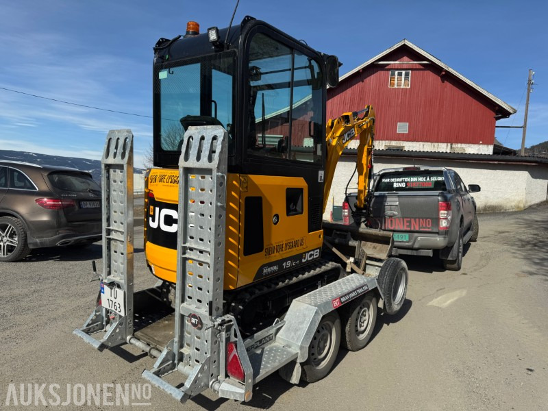 2024 JCB 19 C-1 MINIGRAVER, 3 SKUFFER, PIGGHAMMER, MASKINHENGER, KUN 200 TIMER, UTVIDET GARANTI - حفارة مُصَّغرة: صورة 5 2024 JCB 19 C-1 MINIGRAVER, 3 SKUFFER, PIGGHAMMER, MASKINHENGER, KUN 200 TIMER, UTVIDET GARANTI - حفارة مُصَّغرة: صورة 5