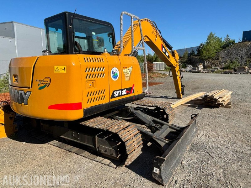 2024 Sany SY75C. S50 Hurtigfeste. Sentralsmøring. Graveskuff ca 320L - حفارة: صورة 3 2024 Sany SY75C. S50 Hurtigfeste. Sentralsmøring. Graveskuff ca 320L - حفارة: صورة 3