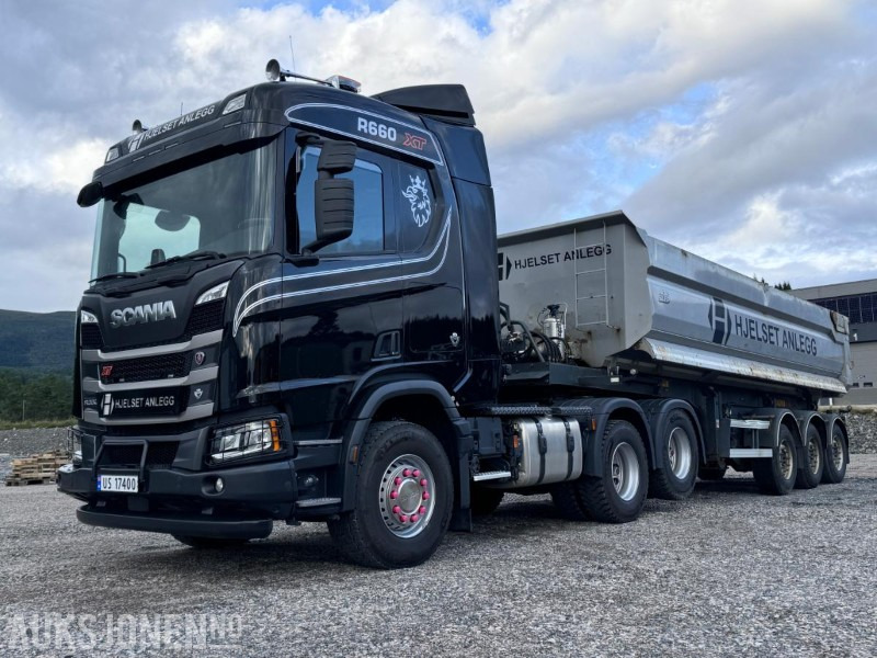 2024 Scania 660 R XT - 6x4 - Trekkvogn med NorSlep tippsemi - Gått kun 12.590 km - وحدة جر: صورة 1 2024 Scania 660 R XT - 6x4 - Trekkvogn med NorSlep tippsemi - Gått kun 12.590 km - وحدة جر: صورة 1