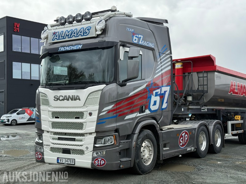 2024 Scania R 660 6x4 trekkvogn med løftetandem og hydraulikk! - وحدة جر: صورة 1 2024 Scania R 660 6x4 trekkvogn med løftetandem og hydraulikk! - وحدة جر: صورة 1
