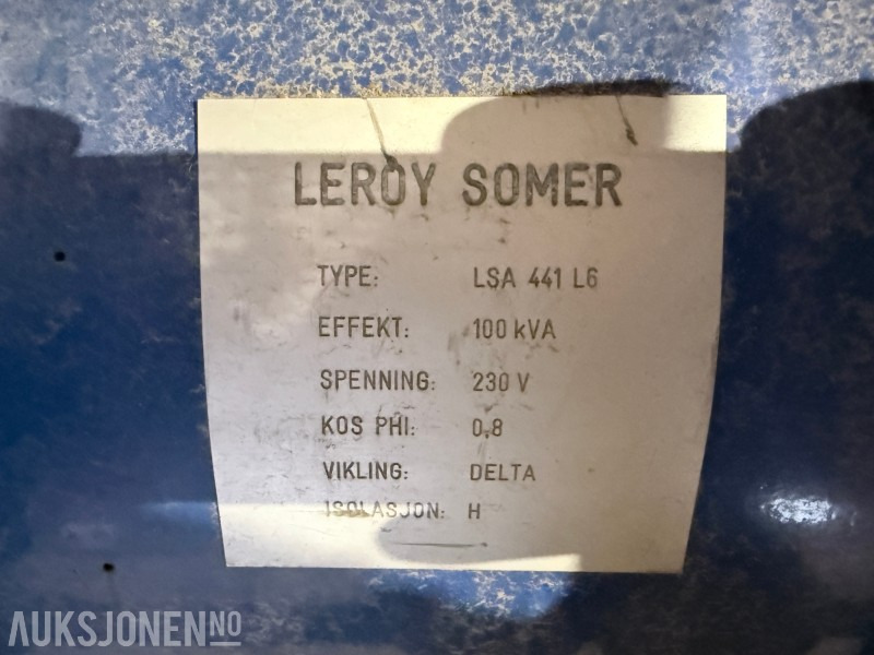 F.G Wilson aggregat - 230V - 100 kVA - معدات البناء: صورة 5 F.G Wilson aggregat - 230V - 100 kVA - معدات البناء: صورة 5