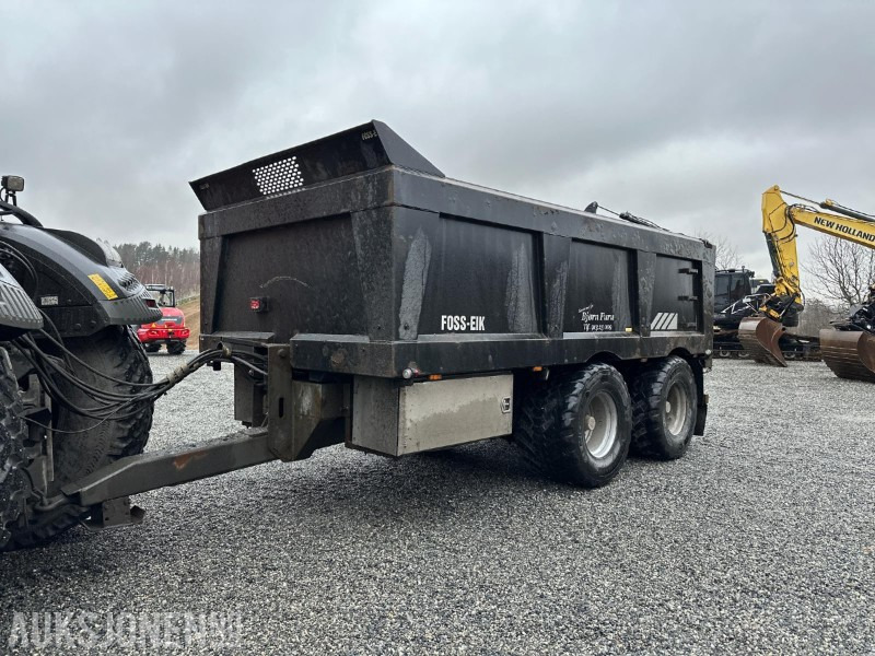 Foss-Eik FS160 Dumperhenger – Hardox 10 mm – Hydraulisk sving – 2016 - الآلات الزراعية: صورة 1 Foss-Eik FS160 Dumperhenger – Hardox 10 mm – Hydraulisk sving – 2016 - الآلات الزراعية: صورة 1