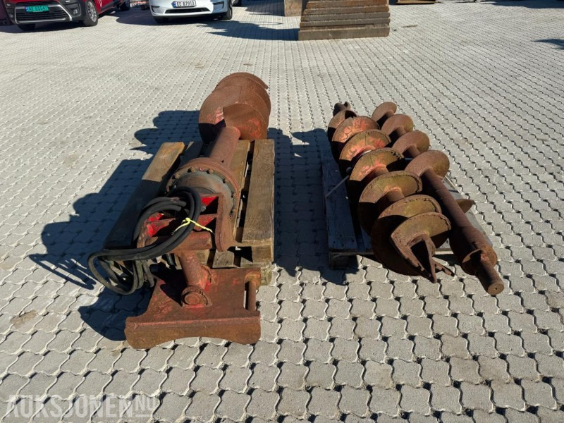 Hydraulisk jordbor m/2 ekstra bor. - برج الحفر: صورة 4 Hydraulisk jordbor m/2 ekstra bor. - برج الحفر: صورة 4