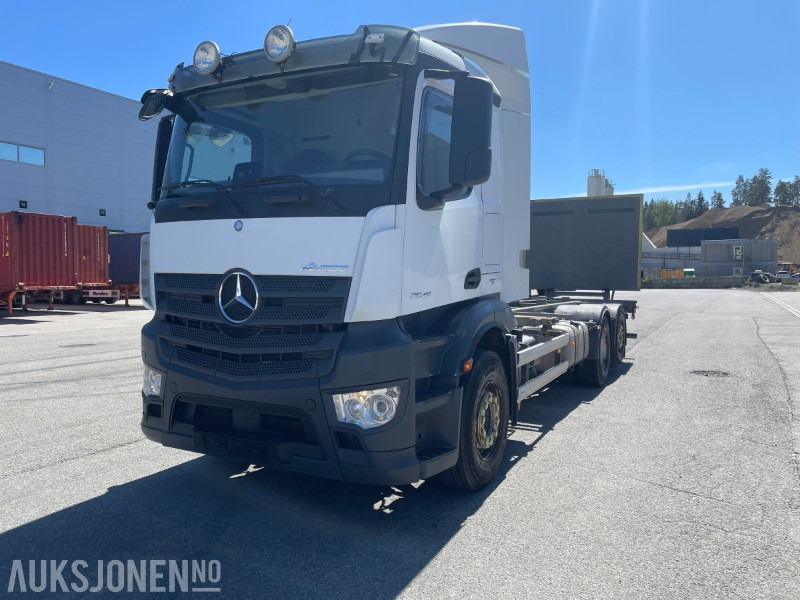 Mercedes-Benz Antos 2545 containerbil, baklem, euro 6, lav km - شاحنات الحاويات / جسم علوي قابل للتغيير شاحنة: صورة 1 Mercedes-Benz Antos 2545 containerbil, baklem, euro 6, lav km - شاحنات الحاويات / جسم علوي قابل للتغيير شاحنة: صورة 1