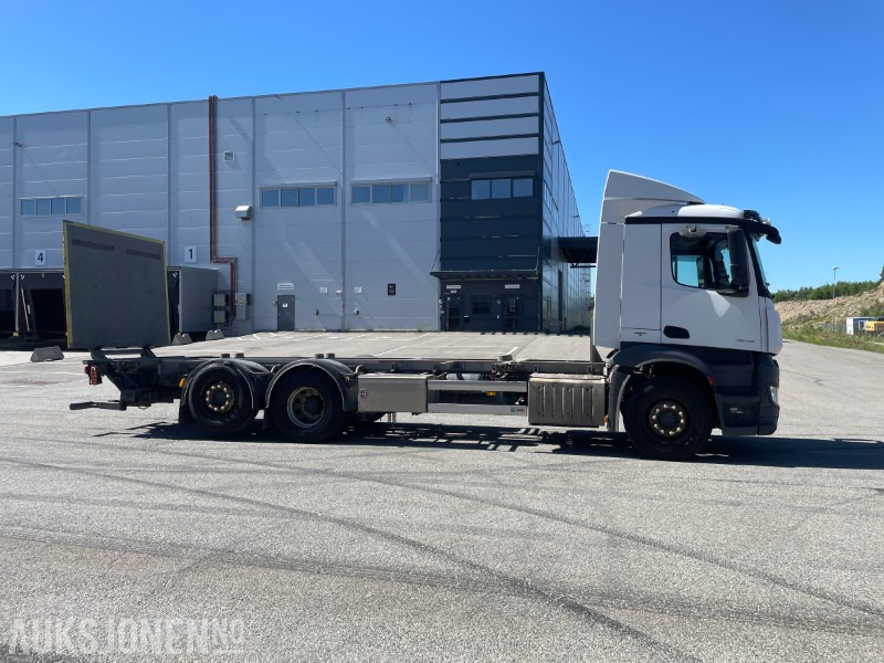 Mercedes-Benz Antos 2545 containerbil, baklem, euro 6, lav km - شاحنات الحاويات / جسم علوي قابل للتغيير شاحنة: صورة 3 Mercedes-Benz Antos 2545 containerbil, baklem, euro 6, lav km - شاحنات الحاويات / جسم علوي قابل للتغيير شاحنة: صورة 3
