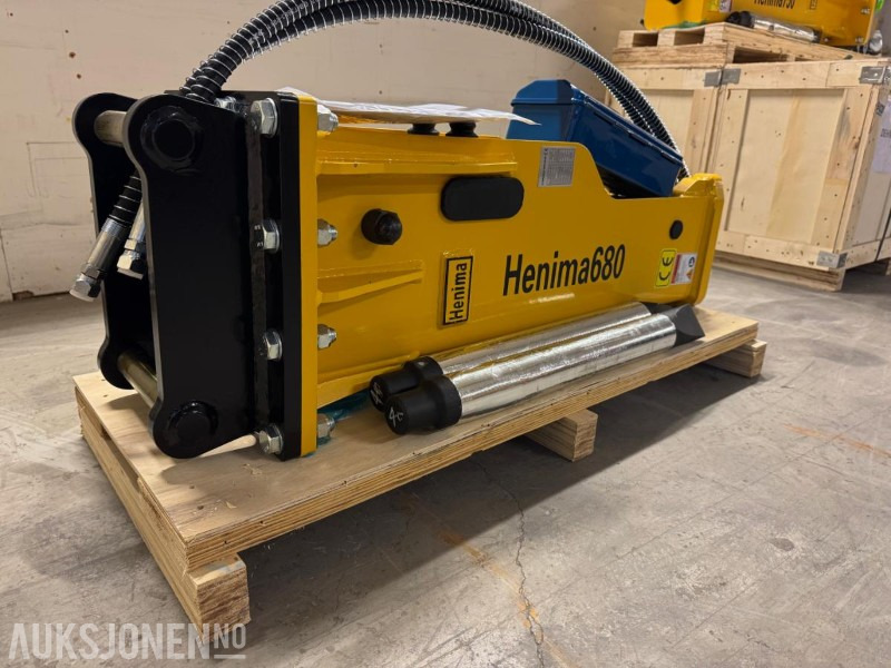 NY HENIMA PIGGHAMMER TIL 4-7 TONNS GRAVEMASKIN S40 M/GARANTI - مطرقة هيدروليكية: صورة 2 NY HENIMA PIGGHAMMER TIL 4-7 TONNS GRAVEMASKIN S40 M/GARANTI - مطرقة هيدروليكية: صورة 2