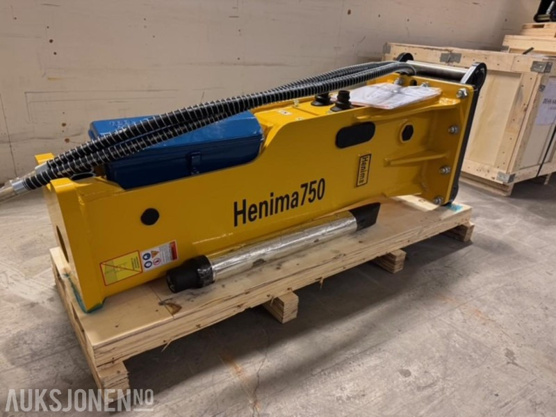 NY HENIMA PIGGHAMMER TIL 6-9 TONNS GRAVEMASKIN S50 M/GARANTI - مطرقة هيدروليكية: صورة 3 NY HENIMA PIGGHAMMER TIL 6-9 TONNS GRAVEMASKIN S50 M/GARANTI - مطرقة هيدروليكية: صورة 3
