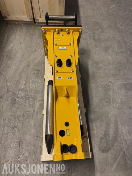 جديدة مطرقة هيدروليكية NY HENIMA PIGGHAMMER TIL 6-9 TONNS GRAVEMASKIN S50 M/GARANTI: صورة 12