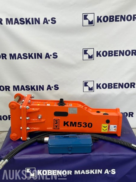 NY KM 530 PIGGHAMMER s40-FESTE CE merket FABRIKKGARANTI - مطرقة هيدروليكية: صورة 1 NY KM 530 PIGGHAMMER s40-FESTE CE merket FABRIKKGARANTI - مطرقة هيدروليكية: صورة 1