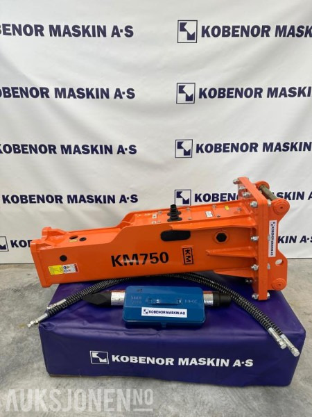 NY KM 750 Pigghammer s40/s50 CE merket FABRIKKGARANTI - مطرقة هيدروليكية: صورة 1 NY KM 750 Pigghammer s40/s50 CE merket FABRIKKGARANTI - مطرقة هيدروليكية: صورة 1