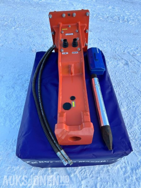 NY KM 750 Pigghammer s40/s50 CE merket FABRIKKGARANTI - مطرقة هيدروليكية: صورة 4 NY KM 750 Pigghammer s40/s50 CE merket FABRIKKGARANTI - مطرقة هيدروليكية: صورة 4