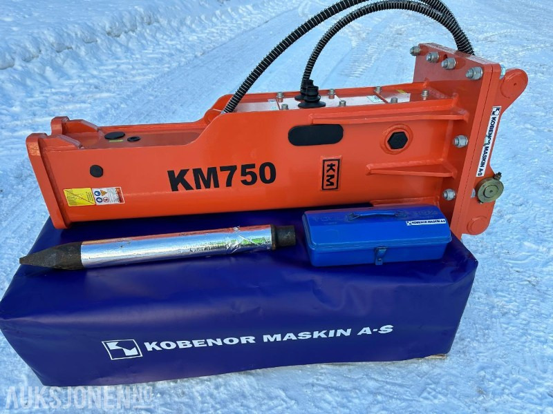 NY KM 750 Pigghammer s40/s50 CE merket FABRIKKGARANTI - مطرقة هيدروليكية: صورة 5 NY KM 750 Pigghammer s40/s50 CE merket FABRIKKGARANTI - مطرقة هيدروليكية: صورة 5