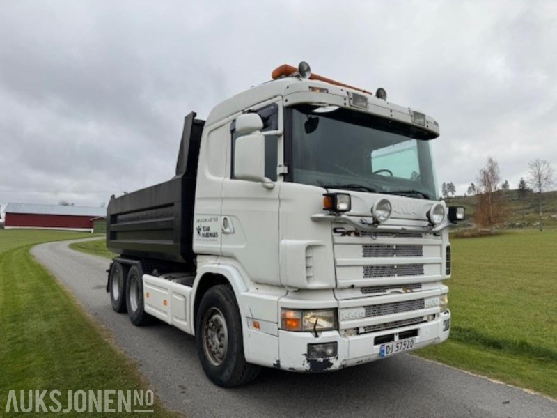 Scania 144G Tippbil – Perfekt for masse- og entreprenørkjøring - شاحنة قلاب: صورة 5 Scania 144G Tippbil – Perfekt for masse- og entreprenørkjøring - شاحنة قلاب: صورة 5