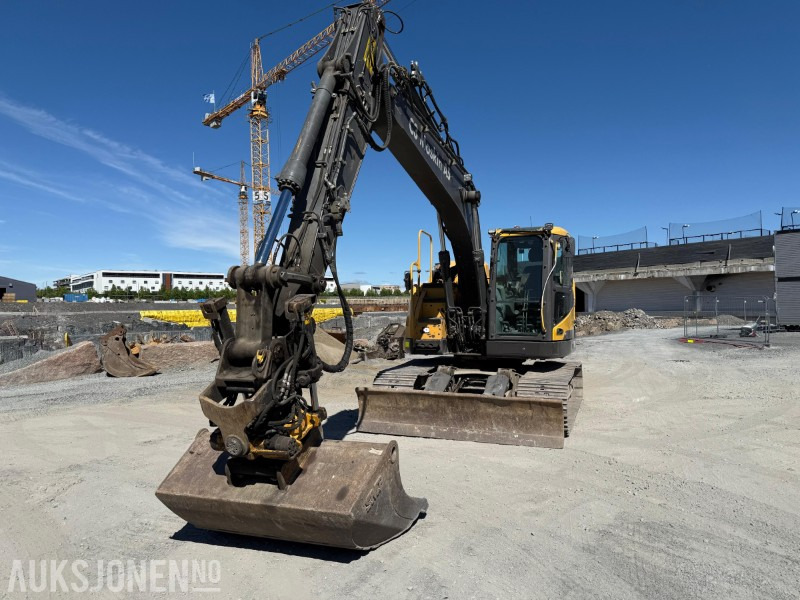 Volvo ECR145 Gravemaskin, tiltrotator, S60, Sentralsmøring, Ryggekamera - حفارة: صورة 2 Volvo ECR145 Gravemaskin, tiltrotator, S60, Sentralsmøring, Ryggekamera - حفارة: صورة 2