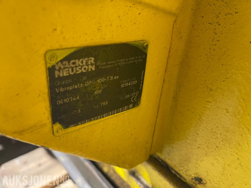 Wacker Neuson DPU 100-70Les - معدات البناء: صورة 4 Wacker Neuson DPU 100-70Les - معدات البناء: صورة 4