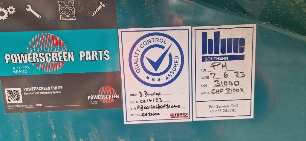 فرازة PowerScreen Chieftain 2100 X: صورة 9 فرازة PowerScreen Chieftain 2100 X: صورة 9