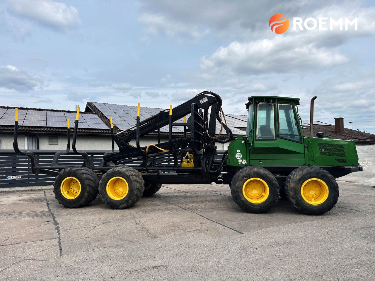 John Deere 1110 D*KRAN CF572 10 Meter - حافلة الغابات: صورة 4 John Deere 1110 D*KRAN CF572 10 Meter - حافلة الغابات: صورة 4