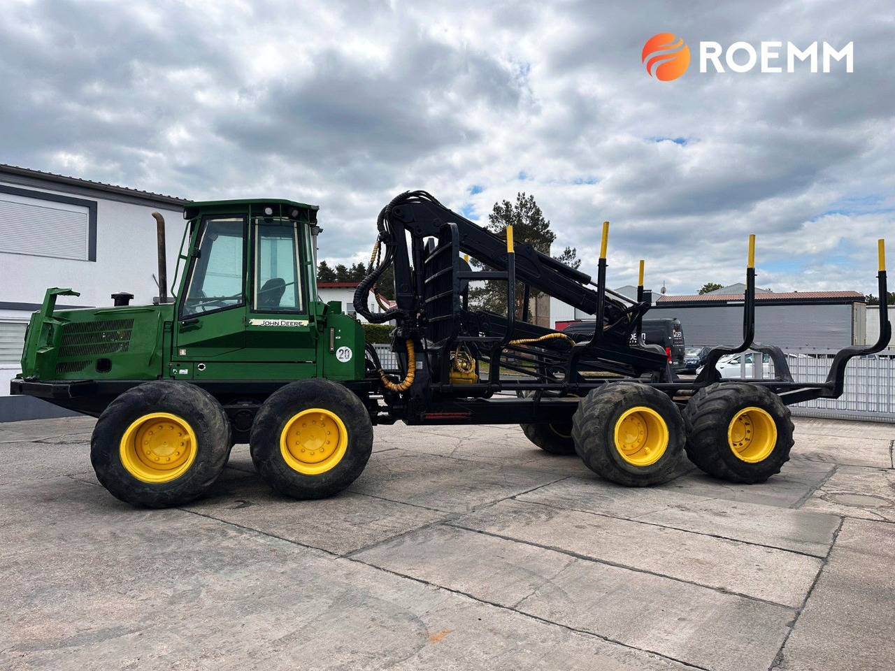 John Deere 1110 D*KRAN CF572 10 Meter - حافلة الغابات: صورة 5 John Deere 1110 D*KRAN CF572 10 Meter - حافلة الغابات: صورة 5