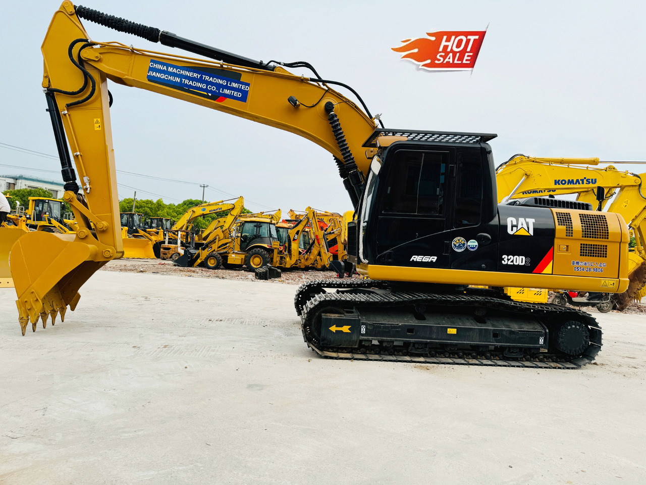 Caterpillar 320D CAT 320D2 320GX 320GC 320E 20 Ton Used Excavator in Good Work Condition for Sale - حفار زحاف: صورة 4 Caterpillar 320D CAT 320D2 320GX 320GC 320E 20 Ton Used Excavator in Good Work Condition for Sale - حفار زحاف: صورة 4