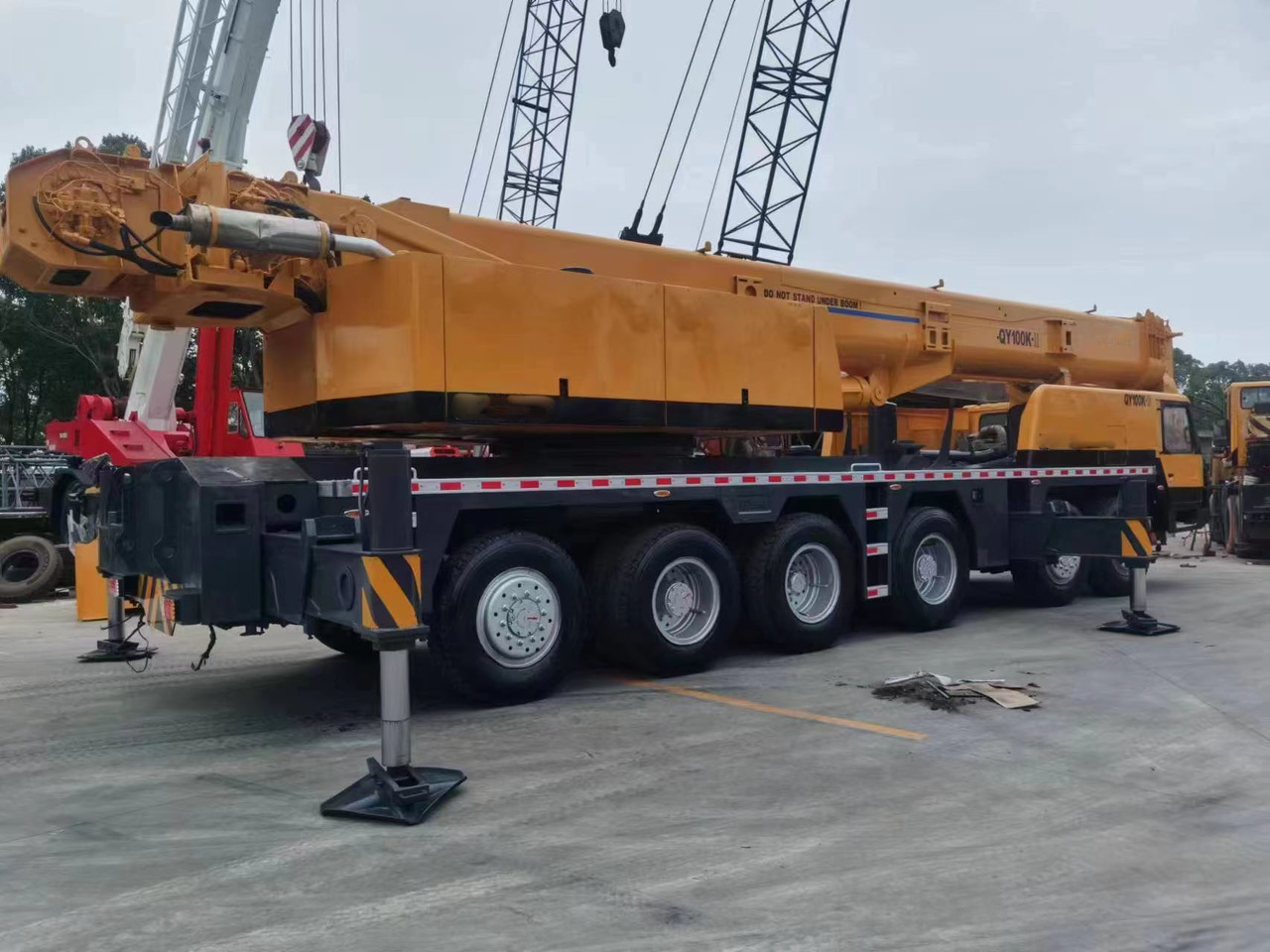 XCMG Truck Crane XCMG QY100K QY100K-II Telescopic Boom 100 Ton in Hight Quality for Sale - موبايل كرين: صورة 4 XCMG Truck Crane XCMG QY100K QY100K-II Telescopic Boom 100 Ton in Hight Quality for Sale - موبايل كرين: صورة 4