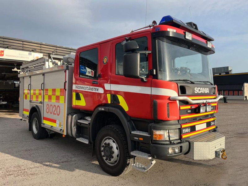 Scania 114C 4x4 - سيارة إطفاء: صورة 1 Scania 114C 4x4 - سيارة إطفاء: صورة 1