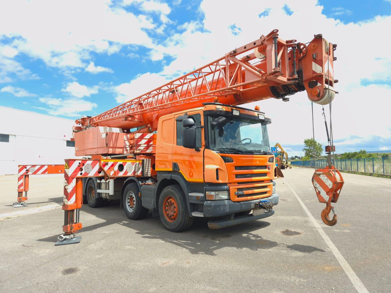 Tadano Faun HK40 Scania P380CB 8x4 - موبايل كرين: صورة 1 Tadano Faun HK40 Scania P380CB 8x4 - موبايل كرين: صورة 1
